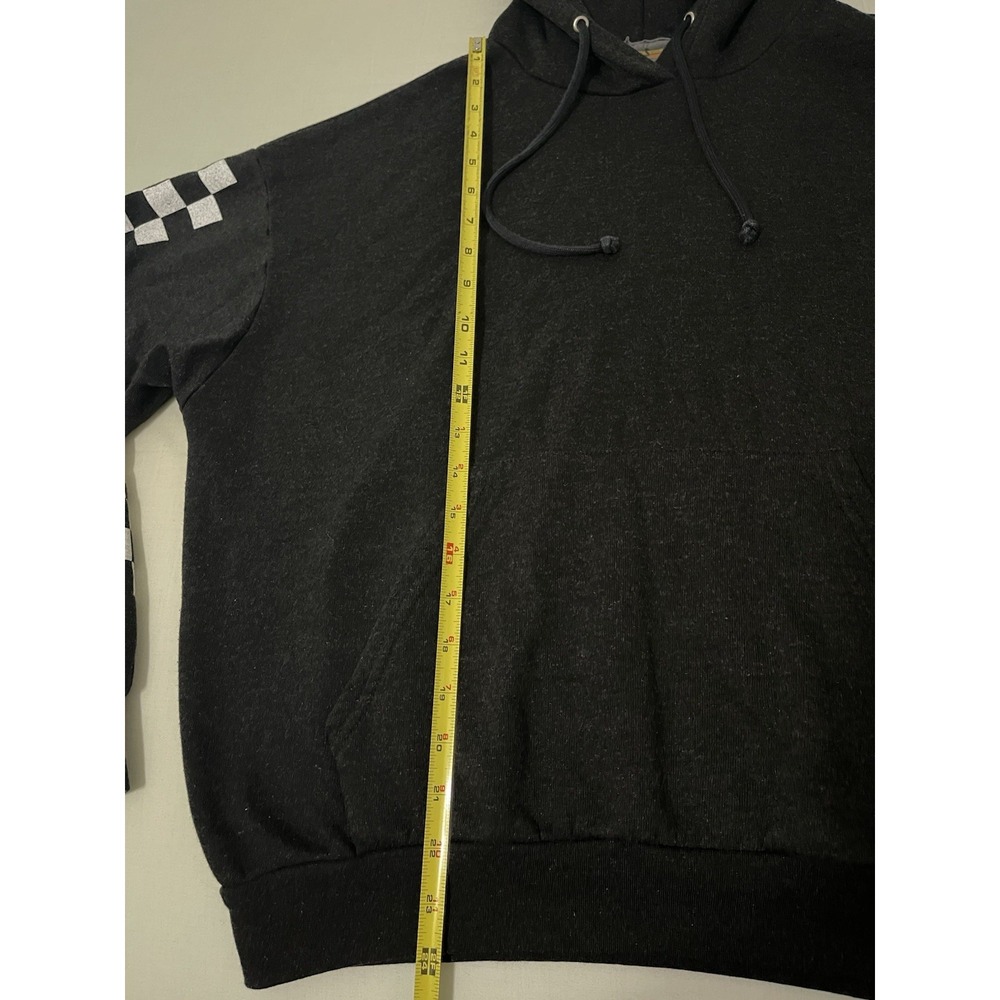 Aviator Nation Unisex Adult Checkered Relaxed Hoodie Pullover Hoodie Small Black - Picture 6 of 8